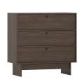 Kommode Kabe KK03 90-120x98 cm - Flere farger - 3 skuffer