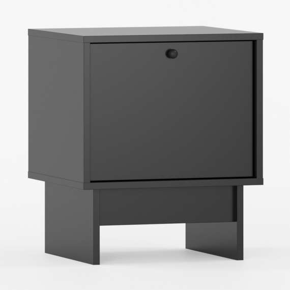 Skoskap Kabe KSB01 40-70x60 cm - 1 flap-dør - flere farger