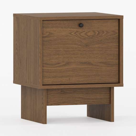 Skoskap Kabe KSB01 40-70x60 cm - 1 flap-dør - flere farger