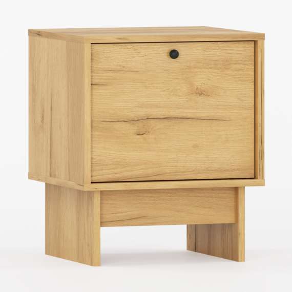 Skoskap Kabe KSB01 40-70x60 cm - 1 flap-dør - flere farger