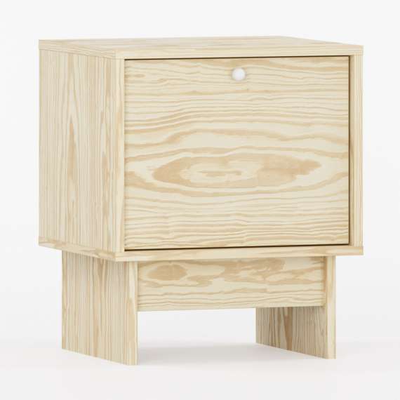 Skoskap Kabe KSB01 40-70x60 cm - 1 flap-dør - flere farger