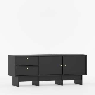 Tv-benk Kabe KTV2S 125-180x60 cm - flere farger - 2 dører - 2 skuffer