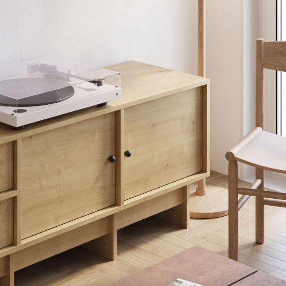 Tv-benk Kabe KTV2S 125-180x60 cm - flere farger - 2 dører - 2 skuffer