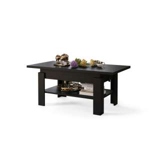 Sofabord Rio 130x55/67 cm - justerbart