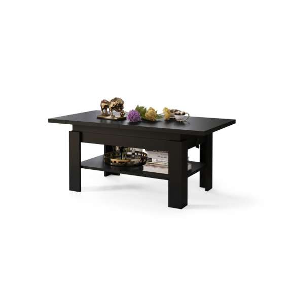 Sofabord Rio 130x55/67 cm - Justerbart stuebord