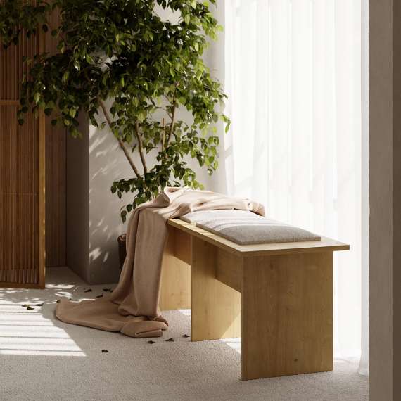 Skobenk Kabe LK02 75-120x45 cm - med sittepute