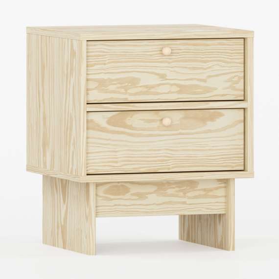 Nattbord Kabe SNK02 - 2 skuffer - Flere farger