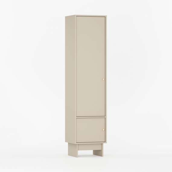 Skap Kabe SK02 40-60x210 cm - 2 dører -  flere farger