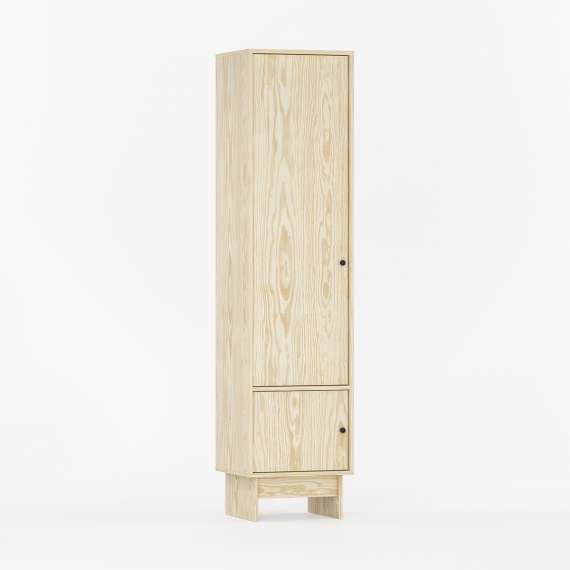 Skap Kabe SK02 40-60x210 cm - 2 dører -  flere farger