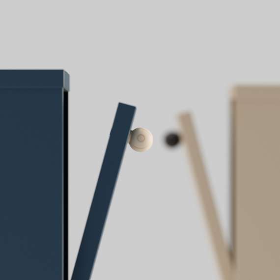 Skoskap Kabe KSB02 75-120x60 cm - 2 dører