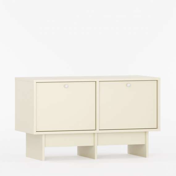 Skoskap Kabe KSB02 75-120x60 cm - 2 dører