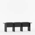Skobenk Kabe LK03 125-180x45 cm - med sittepute