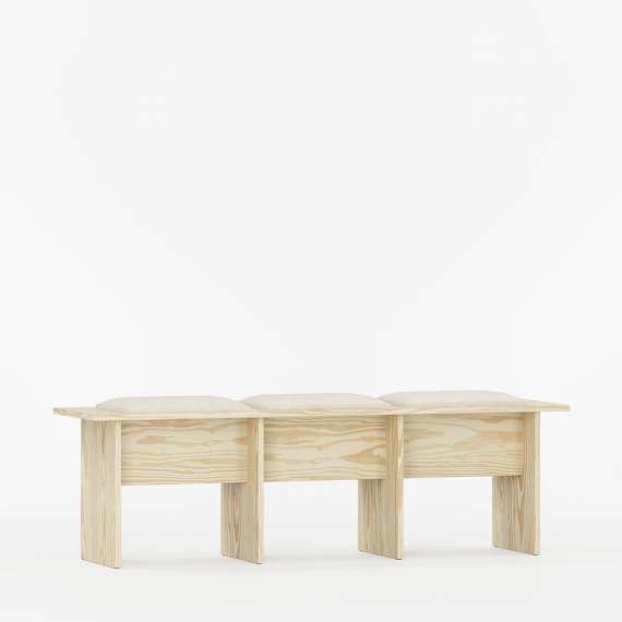 Skobenk Kabe LK03 125-180x45 cm - med sittepute