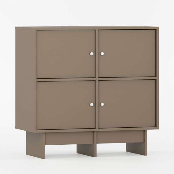 Skjenk Kabe KK01 90-120x98 cm - flere farger - 4 dører