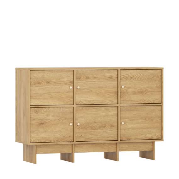 Tv-benk Kabe KK04 125-180x98 cm - Flere farger - 6 dører