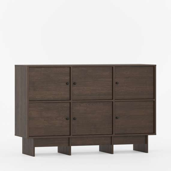 Tv-benk Kabe KK04 125-180x98 cm - Flere farger - 6 dører