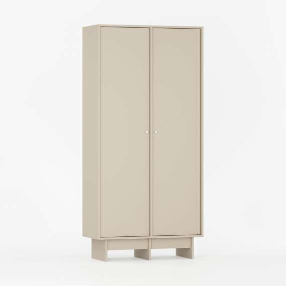 Garderobe Kabe 90-120x210 cm - Flere farger - 2 dører