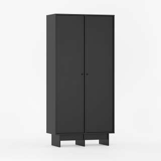 Garderobe Kabe SZK01 90-120x210 cm - flere farger - 2 dører