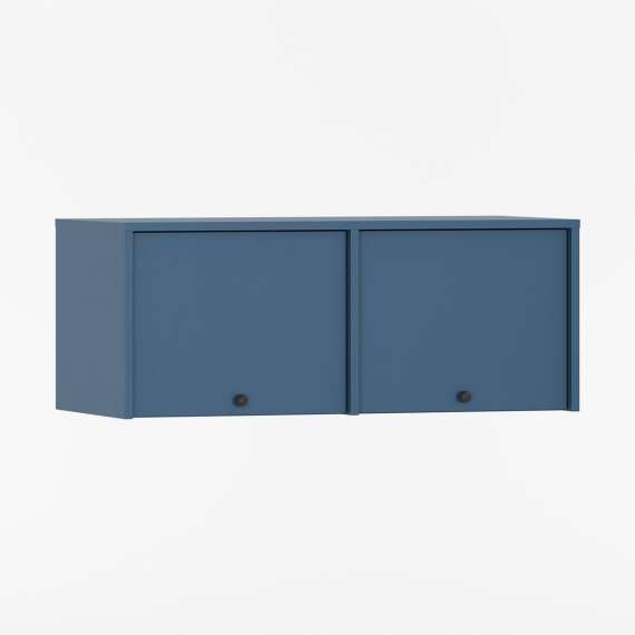 Veggskap Kabe PWK02 75-120x40 cm - 2 dører - flere farger