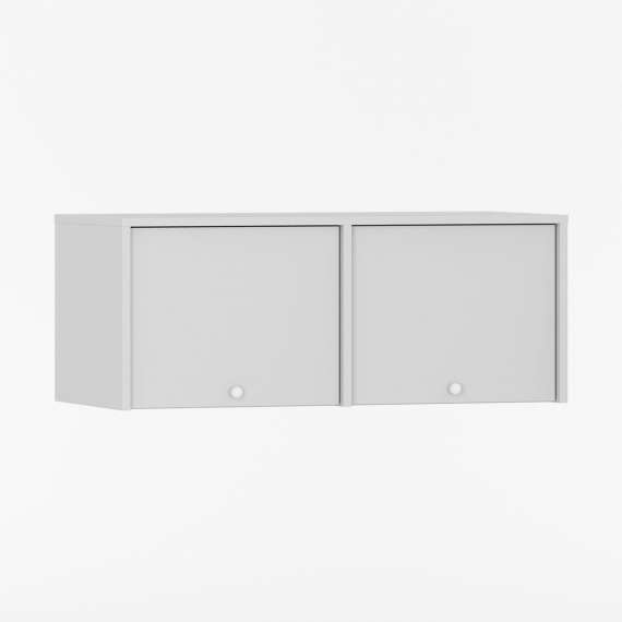 Veggskap Kabe PWK02 75-120x40 cm - 2 dører - flere farger