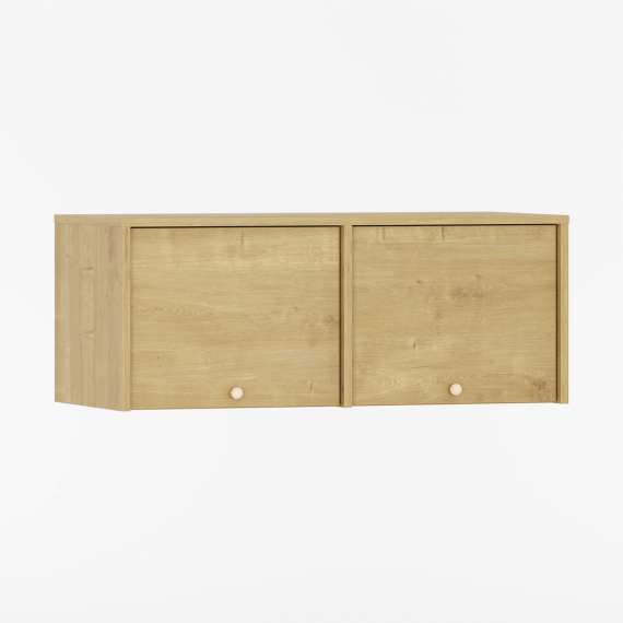 Veggskap Kabe PWK02 75-120x40 cm - 2 dører - flere farger