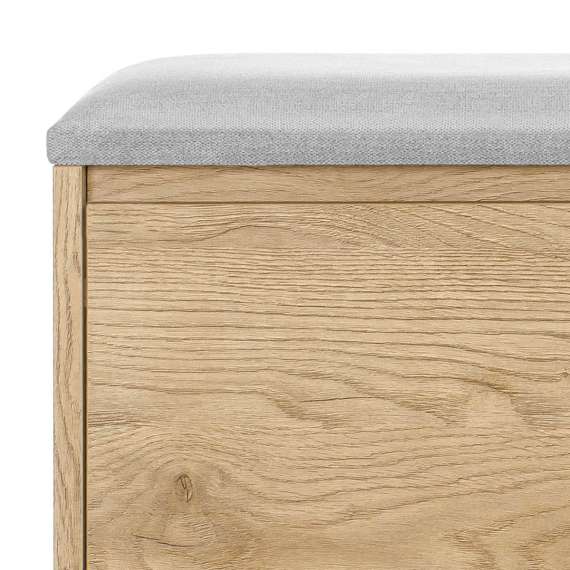 Entregarderobe Fenris 40-120 cm - Benk med sittepute - Velg bredde selv