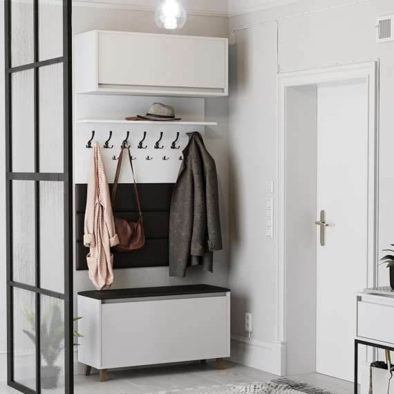 Overskap Fenris 40-140x40 cm - Flere farger - Veggskap