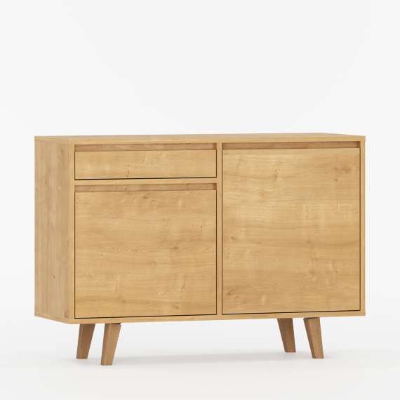 Skjenk Fenris 100-145x79 cm - Velg farge selv - med ben