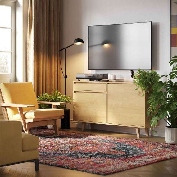 Skjenk Fenris 100-145x79 cm - Velg farge selv - med ben