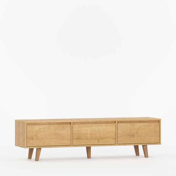 Tv-benk Fenris 150-180x52 cm - 3 dører - Velg farge selv