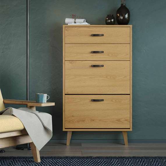 Skoskap Fenris 40-100x127 cm - Velg bredde og farge selv!