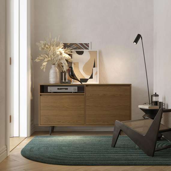 Skjenk Fenris 100-145x79 cm - Velg farge selv - 2 dører