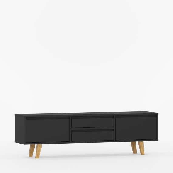 Tv-benk Fenris 150-180x52 cm - 3 dører - Velg farge selv