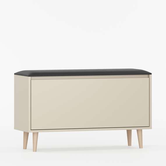 Entregarderobe Fenris 40-120 cm - Benk med sittepute - Velg bredde selv