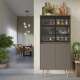 Vitrineskap Fenris 40-100x201 cm - Velg bredde og farge selv