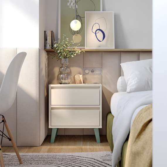 Nattbord Fenris 30-70x56 cm - Velg bredde og farge selv