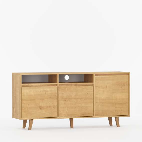 Skjenk Fenris 150-180x79 cm - 3 dører - Velg bredde og farge selv