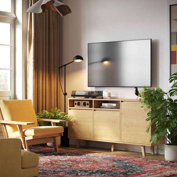 Skjenk Fenris 150-180x79 cm - 3 dører - Velg bredde og farge selv