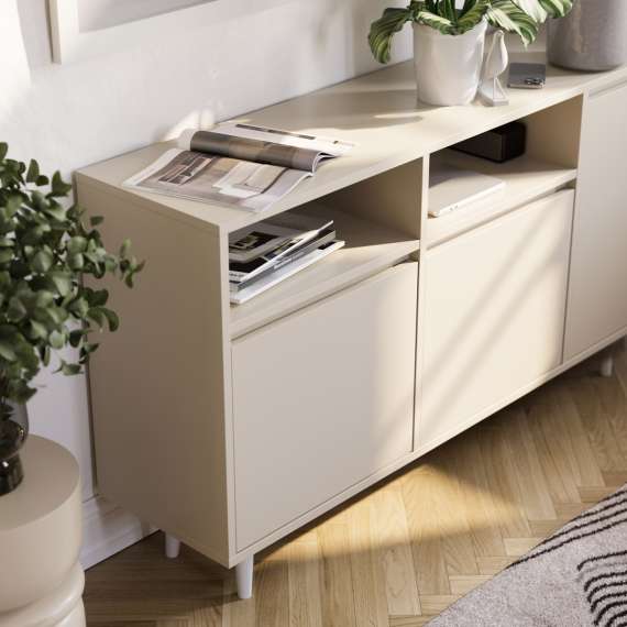 Skjenk Fenris 150-180x79 cm - 3 dører - Velg bredde og farge selv