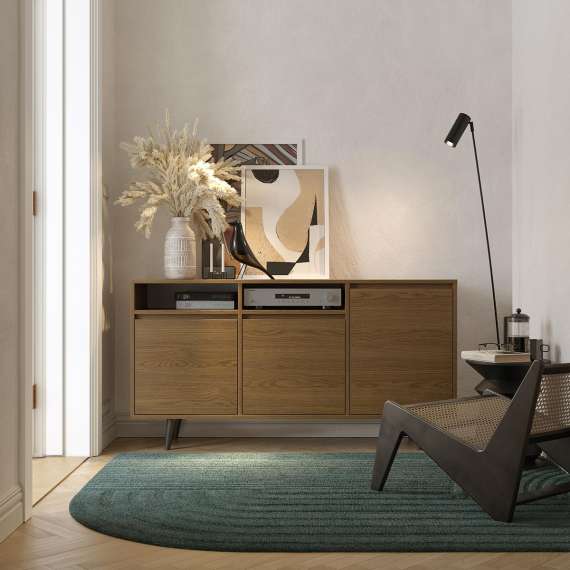 Skjenk Fenris 150-180x79 cm - 3 dører - Velg bredde og farge selv