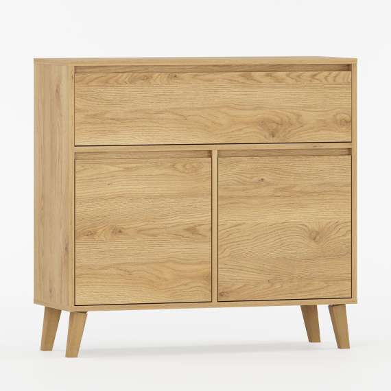 Skjenk Fenris 65-120x96 cm - 2 dører - Velg bredde og farge selv