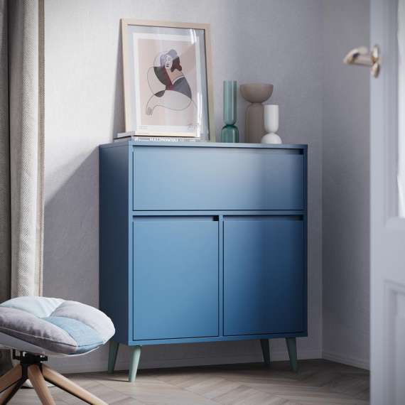 Skjenk Fenris 65-120x96 cm - 2 dører - Velg bredde og farge selv