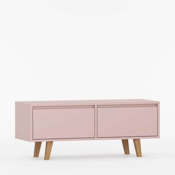 Tv-benk Fenris 100-145x52 cm - Velg farge selv - Høy - med ben