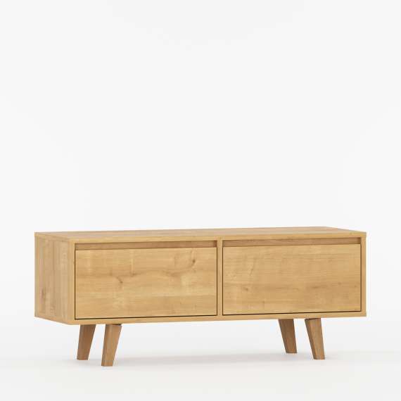 Tv-benk Fenris 100-145x52 cm - Velg farge selv - Høy - med ben