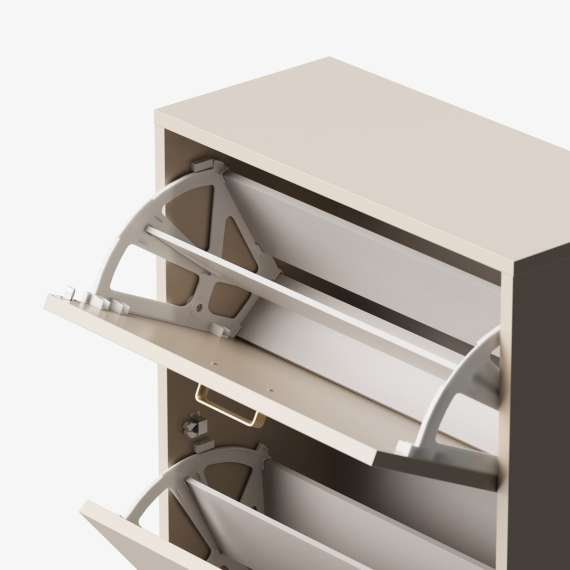 Skoskap Fenris 40-100x91 cm - Velg bredde og farge selv