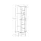Vitrineskap Fenris 40-100x201 cm - Velg bredde og farge selv