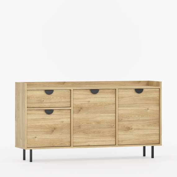 Skjenk Sigi 150-180x82 cm - 3 dører - Velg farge og bredde selv