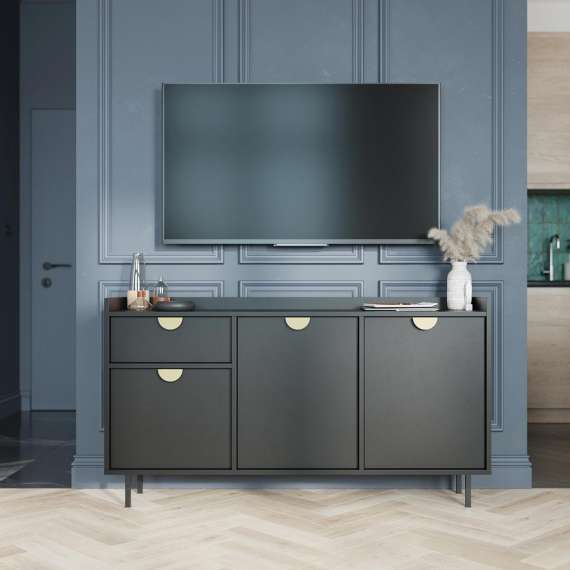 Skjenk Sigi 150-180x82 cm - 3 dører - Velg farge og bredde selv