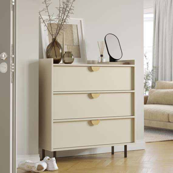 Kommode Sigi 40-120x103 cm - 3 skuffer - Velg farge og bredde selv