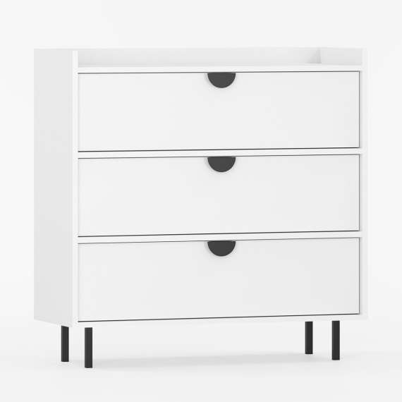 Kommode Sigi 40-120x103 cm - 3 skuffer - Velg farge og bredde selv